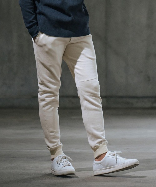 wjk reluxe スウェットパンツ ジャージ mp12521-hem rib heavy sweat