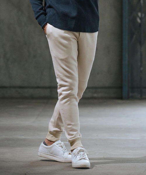 wjk reluxe スウェットパンツ ジャージ mp12521-hem rib heavy