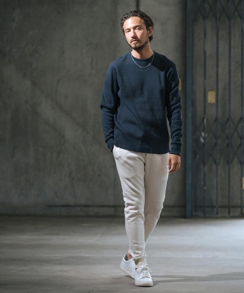 wjk reluxe スウェットパンツ ジャージ mp12521-hem rib heavy