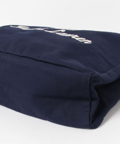 POLO RALPH LAUREN トートバッグ エンブロイダリー キャンバス