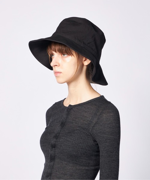 美品＜KIJIMA TAKAYUKI＞コットン ソフト バケットハット　帽子 Demi-Luxe BEAMS（デミルクス ビームス）〈WOMEN〉KIJIMA