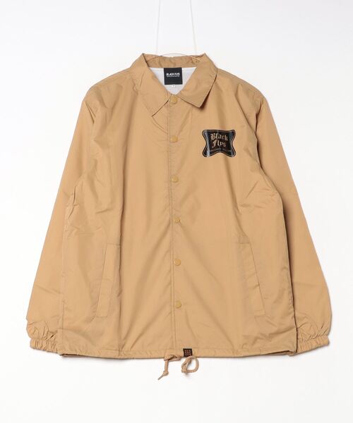 ui　COACH ナイロンジャケット Lサイズ ベージュ・ブラック BLACK FLYS（ブラックフライ） ナイロンジャケット LOW LIFE COACH