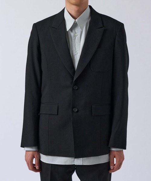 matsufuji wool 2B テーラード jkt マツフジ MATSUFUJI（マツフジ） ジャケット テーラードジャケット 「MATSUFUJI