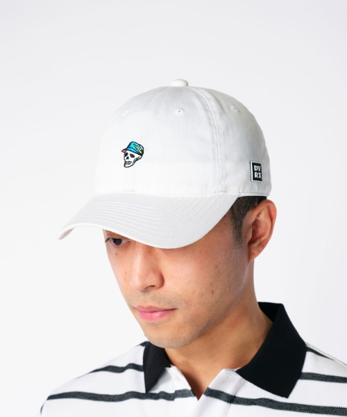 【即発送】ゴルフ メンズ DEVEREUX キャップ 帽子（ホワイト） 即発送】ゴルフ メンズ DEVEREUX キャップ 帽子（ホワイト
