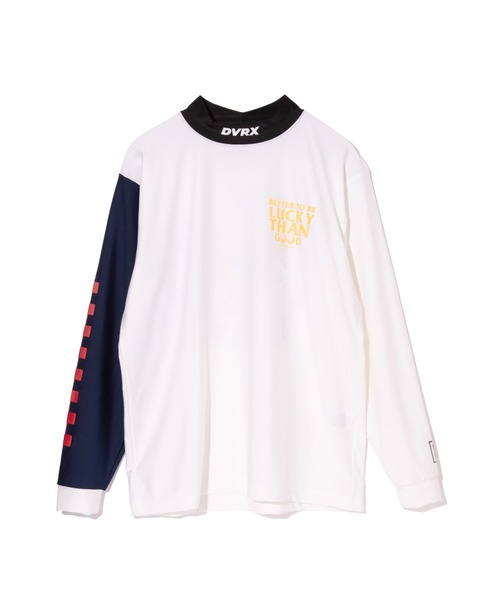 DEVEREUX GOLF tシャツ ピーチーマンモックネックロングスリーブ