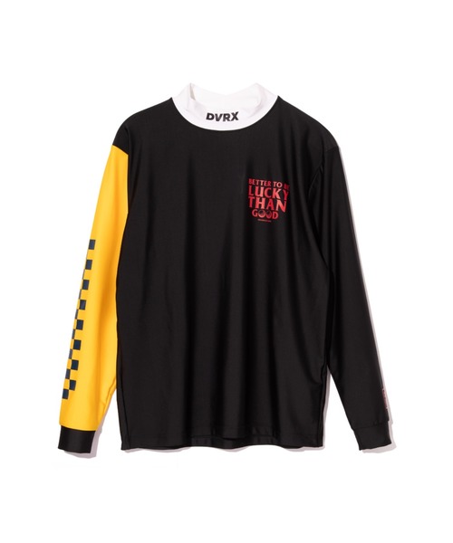 DEVEREUX GOLF tシャツ ピーチーマンモックネックロングスリーブ