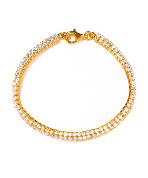 ブレスレット 「les bon bon」princess double bracelet BOB603 レディースの画像