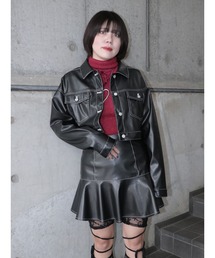 jouetie（ジュエティ） セットアップ マルチWAYフェイクレザー