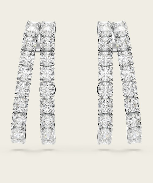 SWAROVSKI ピアス 「公式」「スワロフスキー」Matrix イヤーカフ