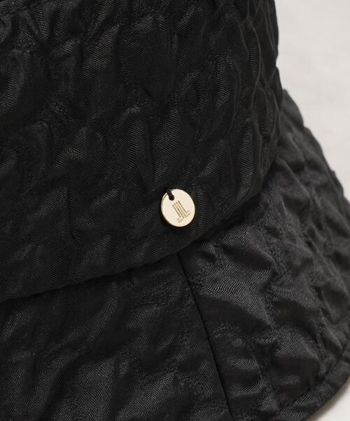 LANVIN en Bleu 帽子 ハット ウェーブハートジャガードバケット