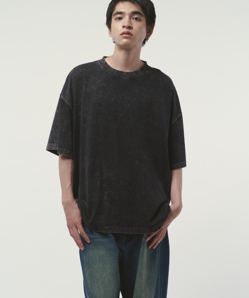 Lui's tシャツ パウダーブリーチBIG Tシャツ メンズ : ZOZOTOWN