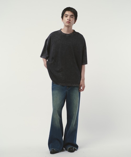 FRAMeWORK パウダーブリーチ BIG TEE セール】パウダーブリーチBIG Tシャツ（Tシャツ/カットソー