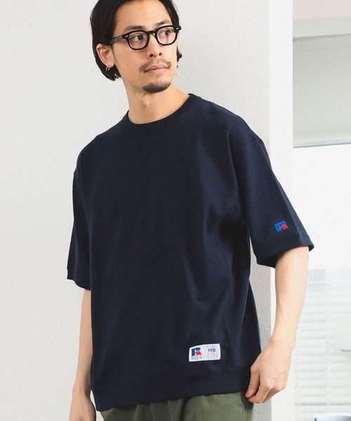 Russell PRO 黒 スウェットシャツ Russell Athletic tシャツ 「別注」RUSSELL ATHLETIC / 「PRO