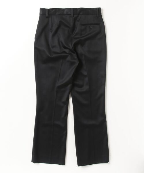 ANSNAM アンスナム ウールスラックスパンツ ANTHEM A（アンセムエー） スラックス WOOL SATIN SEMI TIGHT SLACKS