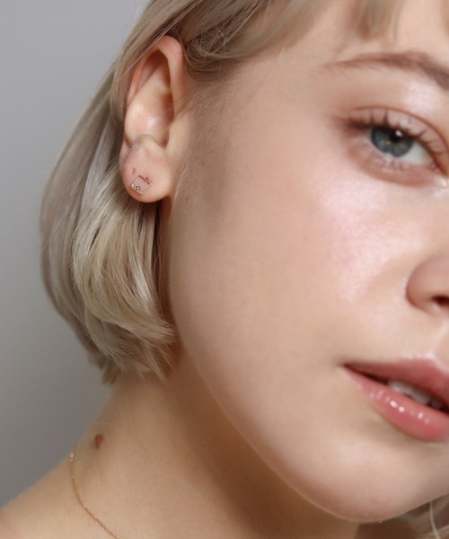 cui-cui キュイキュイ　k10 スクエア　ピアス cui-cui / キュイキュイ / ジュエリー＆アクセサリー