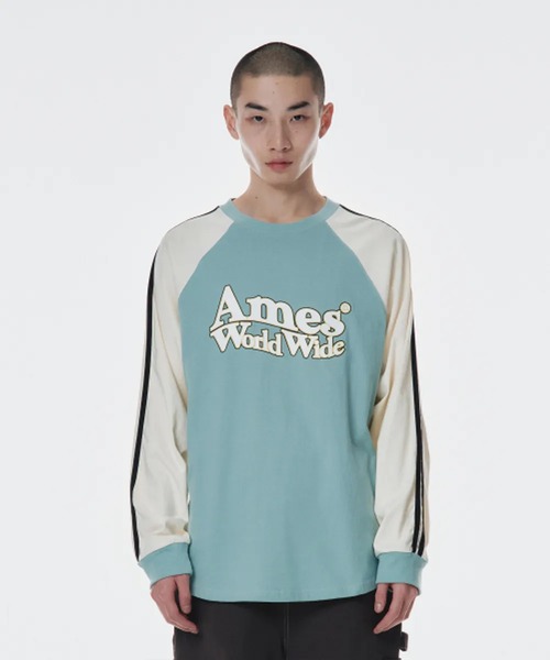 AMESーWORLDWIDE tシャツ A'GEM/9 × .kom 「AMESWORLDWIDE