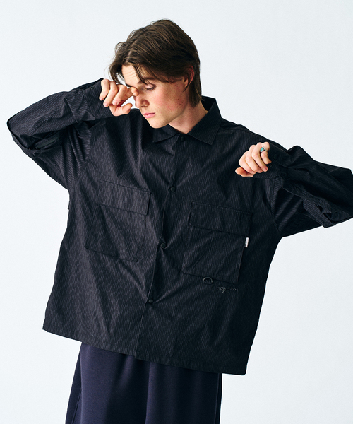 417 EDIFICE（フォーワンセブンエディフィス） シャツ レインドロップ