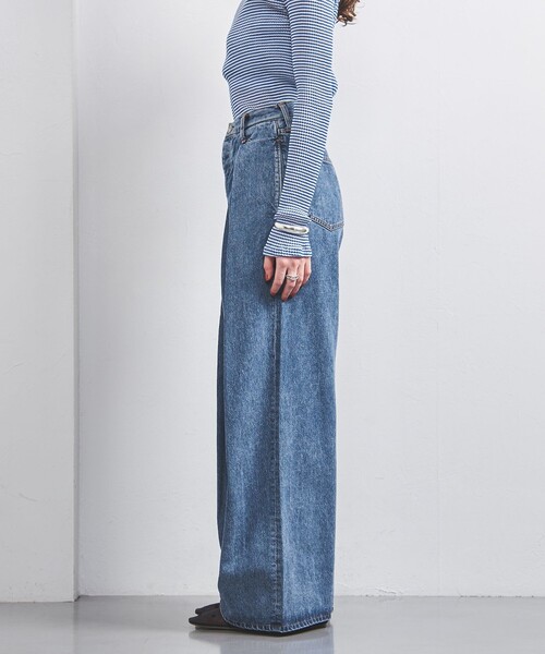 【別注】＜FILL THE BILL＞タック デニムパンツ FILL THE BILL（フィルザビル）の「【別注】＜FILL THE BILL