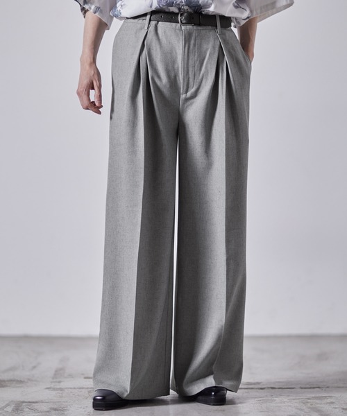CLEL（クレイル）の「【CLEL】Prime TR 3D Tuck Pants