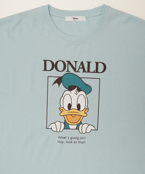 ミッキー&ミニー Tシャツワンピース Disney tシャツ 「DISNEY/ディズニー」7分袖Tワンピ ミッキー