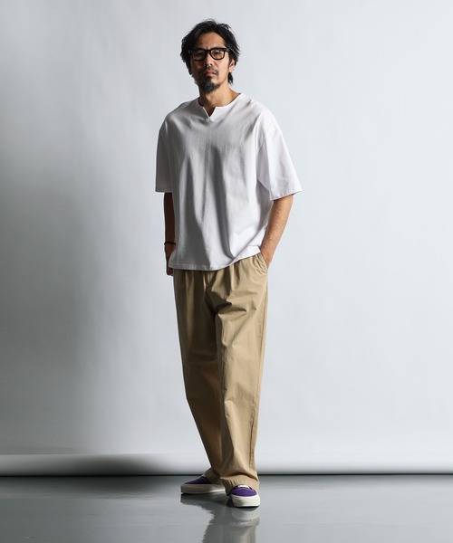The DUFFER of ST.GEORGE tシャツ SILICON BIO KEY NECK S/SL