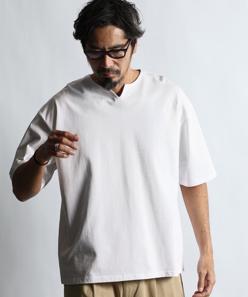 The DUFFER of ST.GEORGE tシャツ SILICON BIO KEY NECK S/SL