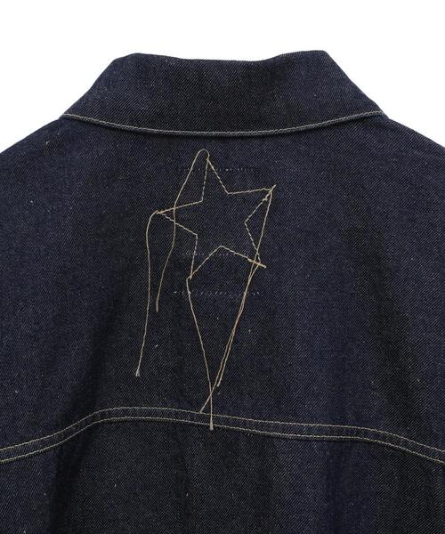 KURO デニムジャケット gジャン 「KURO」DENIM JACKET INDIGO
