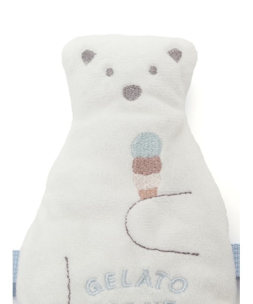 すぐ届く☆gelato pique 保冷剤入れリュック ギフトにもおすすめ gelato pique ペットキャリー 「CAT&DOG」シロクマモチーフ保冷