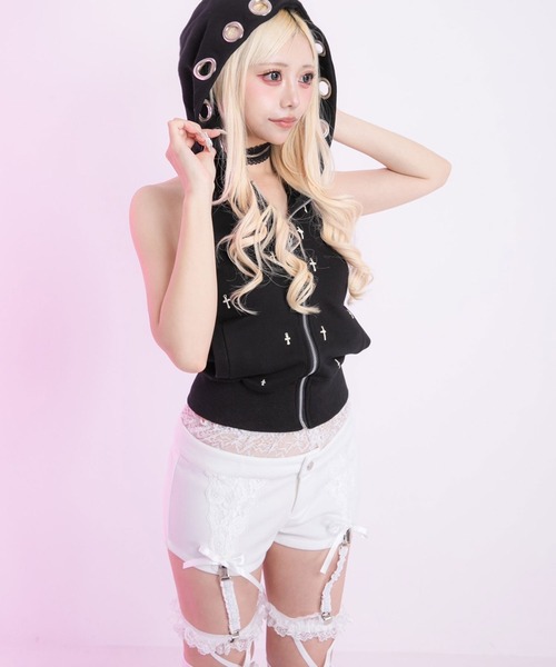 Diable baiser（ディアブルベーゼ） パンツ 魅せレースガーター付