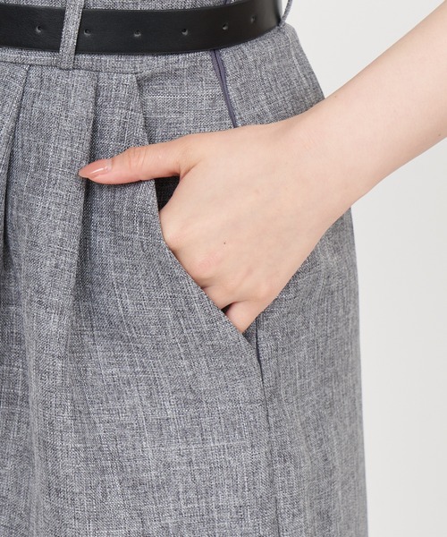 【 Party】ベルト付タックベアオールインワン　グレー RO3467EW022917_1_l.jpg