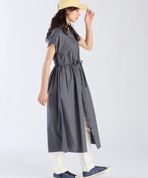 T'by シャツワンピース To b. by agnes シャツワンピース コットン レディ ドレス : ZOZOTOWN