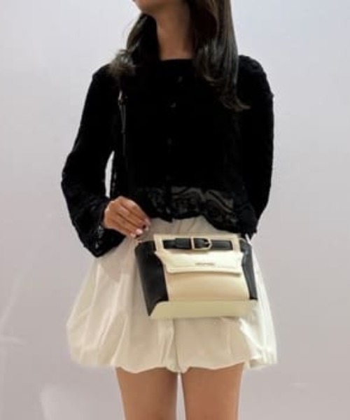 大人気!! SAMANTHAVEGA フロントバックルショルダーバッグ フロントバックルショルダーバッグ（ショルダーバッグ