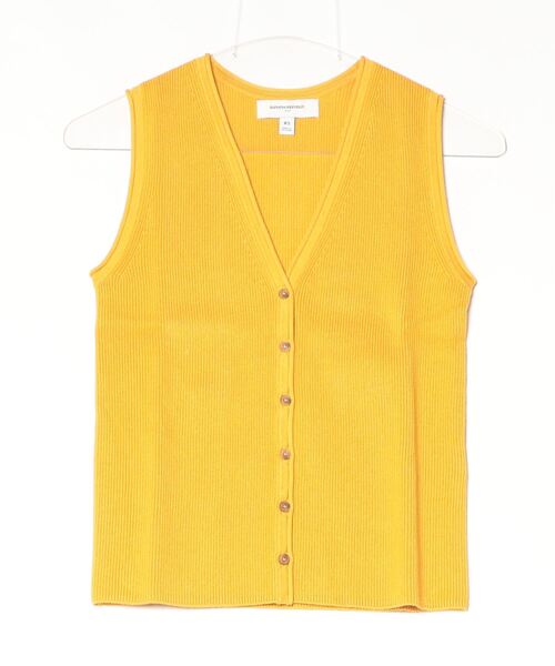 ベスト ジレ BANANA REPUBLIC FACTORY STORE　　リブ編み コットン セーターベスト レディース BANANA REPUBLIC ベスト ジレ FACTORY STORE リブ編み コットン