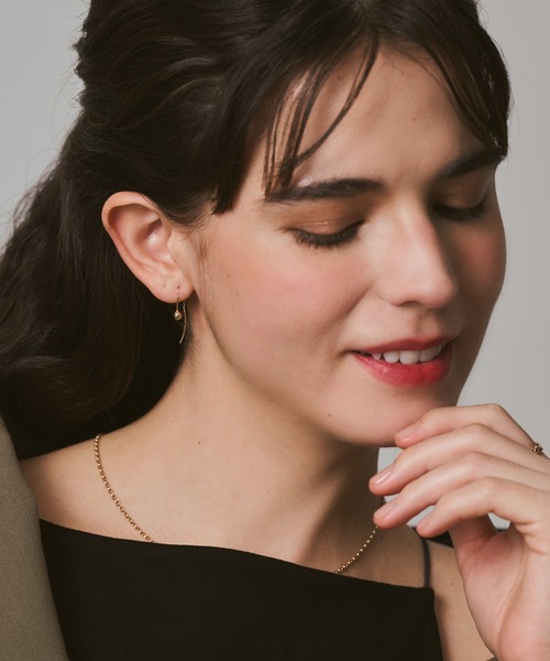 上品なファッション ピアス agete K10ロングピアス Yahoo!店 ZOZOTOWN : レディース アクセサリー