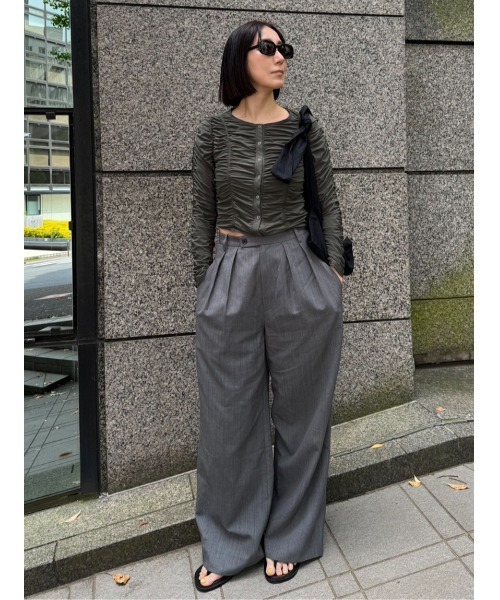 styling/ カーディガン 「S/S(エスバイエス)」「ウォッシャブル