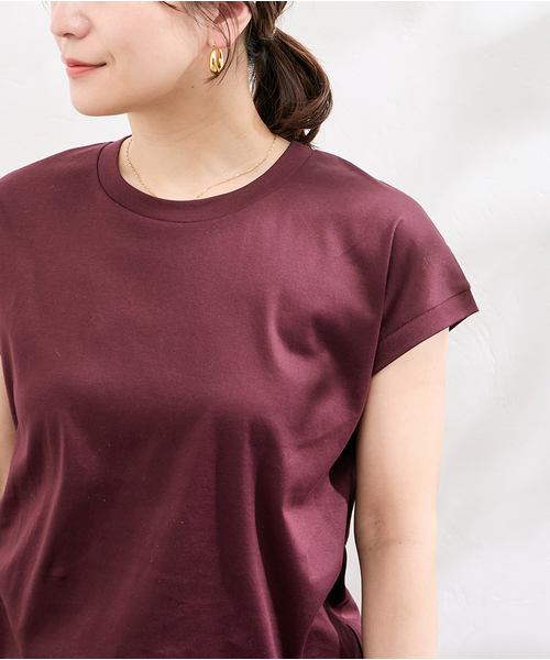 tシャツ 「追加3」汗ジミ防止ナノシアコンパクトTシャツ レディース 追加3》汗ジミ防止ナノシアコンパクトTシャツ（Tシャツ