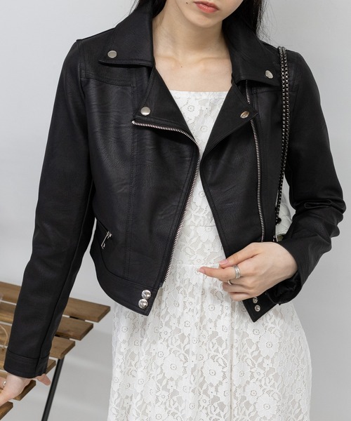 「pumpkin port」 「UYILUFS」ブルゾン MEDIUM ブラック レディース_画像7