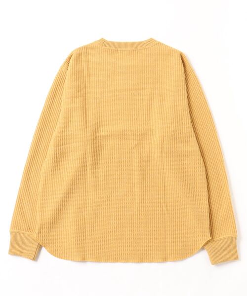 「green label relaxing」 長(zhǎng)袖Tシャツ L マスタード メンズ