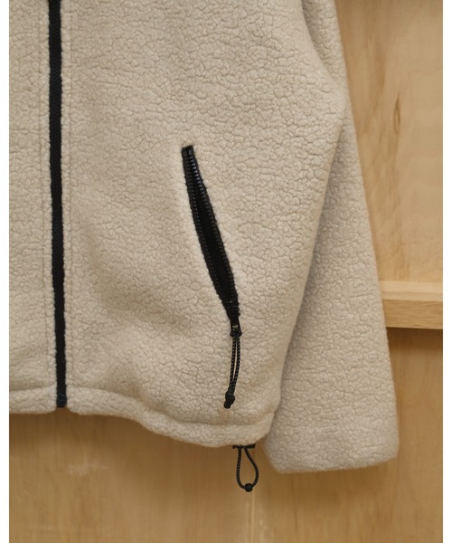 TODAYFUL ジャケット ノーカラージャケット Woolboa Zip Jacket