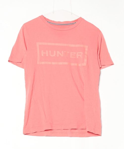 「HUNTER」 半袖Tシャツ S ピンク レディース