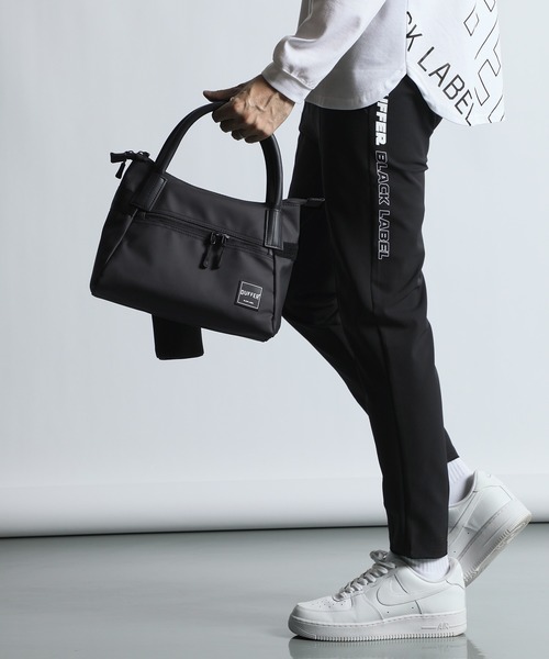 トートバッグ Duffle_Blackout The DUFFER of ST.GEORGE トートバッグ 「BLACK LABEL」GYM BAG