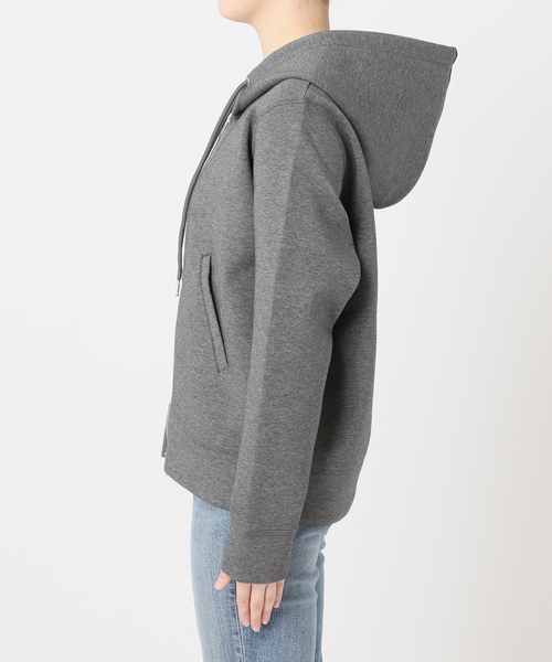spick&span ストレッチジップフードパーカー Spick & Span｜《追加予約》ストレッチジップフードパーカー