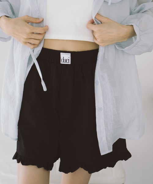 duei パンツ フリルショートパンツ レディース : ZOZOTOWN Yahoo