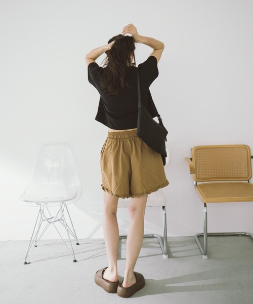 duei（デュイ） パンツ フリルショートパンツ レディース : ZOZOTOWN