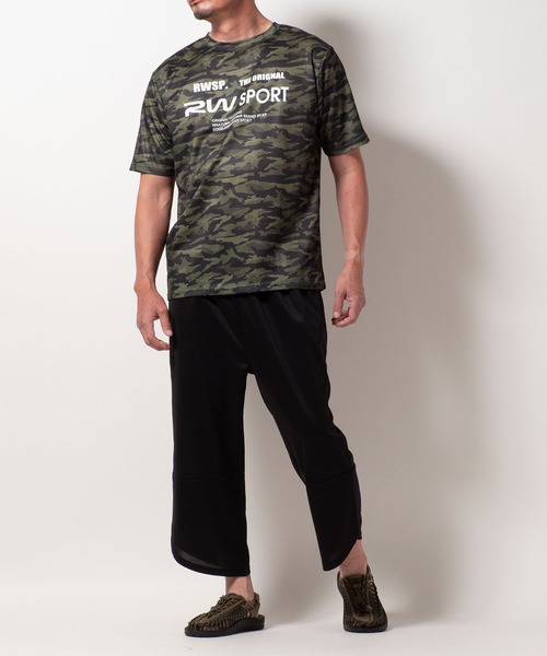 BAYBLO tシャツ (SA) ドライメッシュ 迷彩 半袖 Tシャツ メンズ