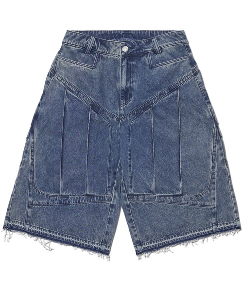 【NOMANUAL】SHIELD DENIM BERMUDA PANTS NOMANUAL（ノーマニュアル） ジーンズ 「NOMANUAL /ノーマニュアル