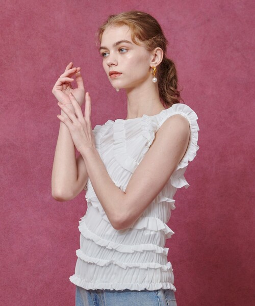 LOULOU WILLOUGHBY（ルルウィルビー） tシャツ 「LOULOU WILLOUGHBY