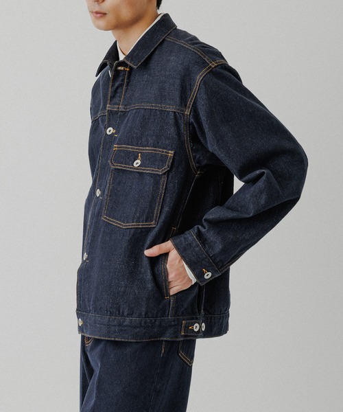 【美品】ADAM ET ROPE' / アダムエロペ トラッカージャケット ADAM ET ROPE' デニムジャケット gジャン デニム トラッカー