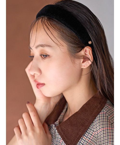 SNIDEL カチューシャ ベロアカチューシャ : ZOZOTOWN Yahoo!店