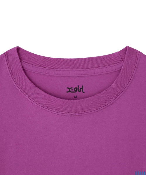 「X-girl」 半袖Tシャツ L ホワイト レディース